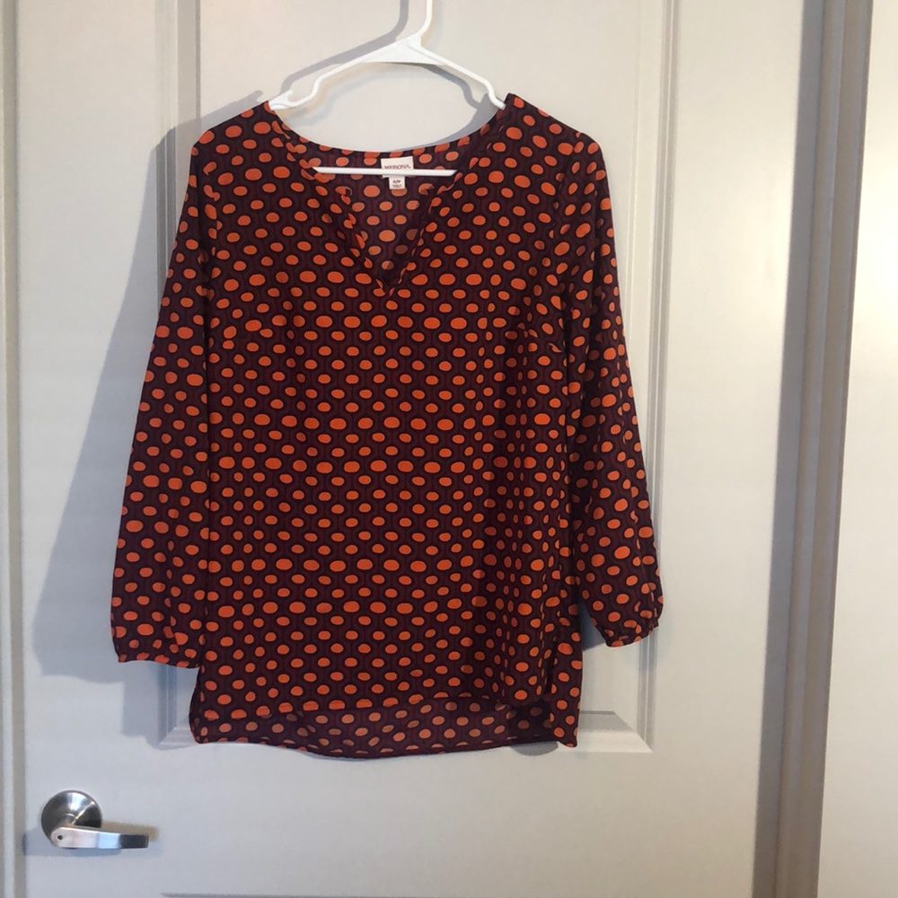 Geometric blouse